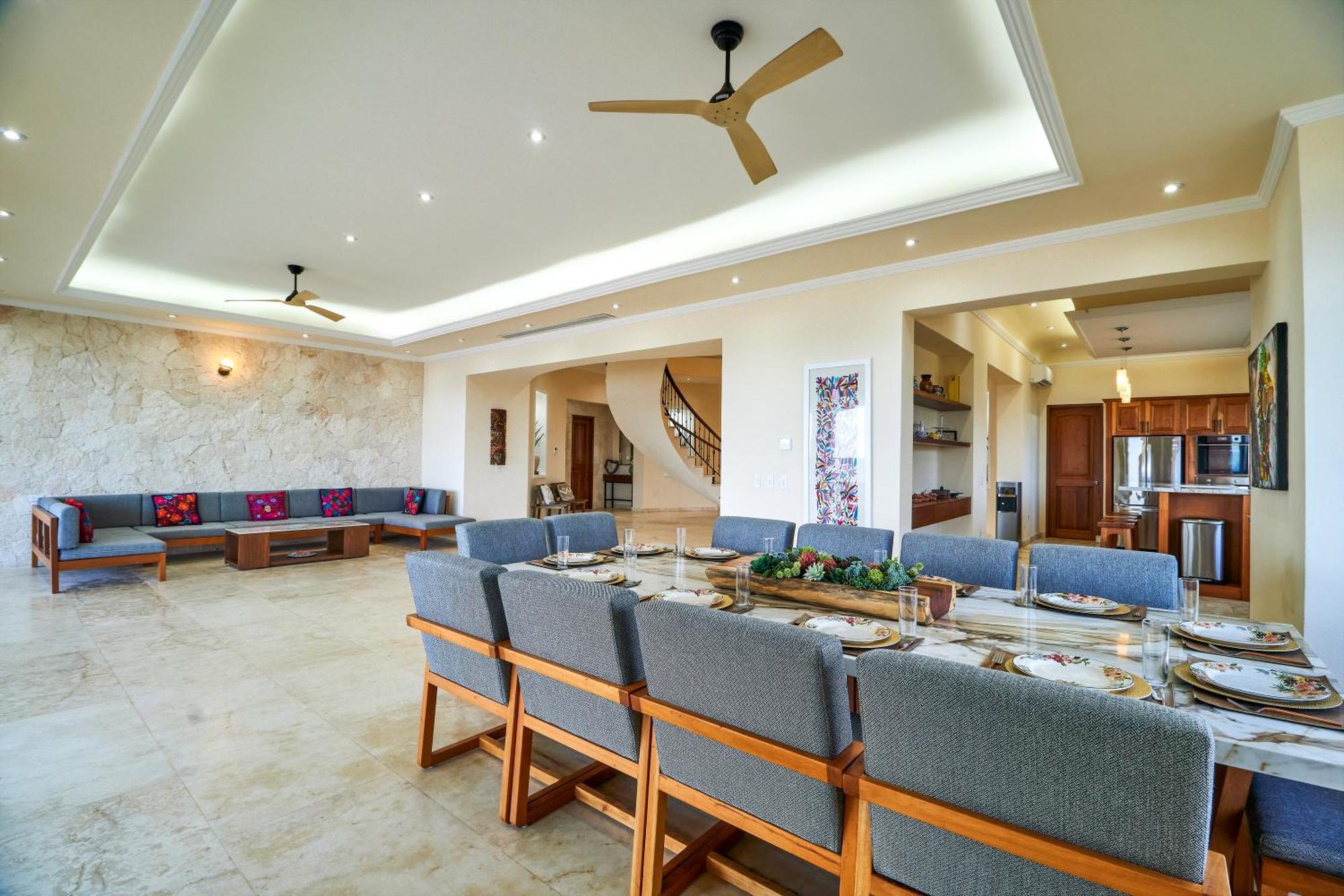 Villa Exclusive Retreat At Hacienda Tankah Luxury 7 Bedroom Oceanfront Villa With Infinity Pool And Full Staff Included In Tulum