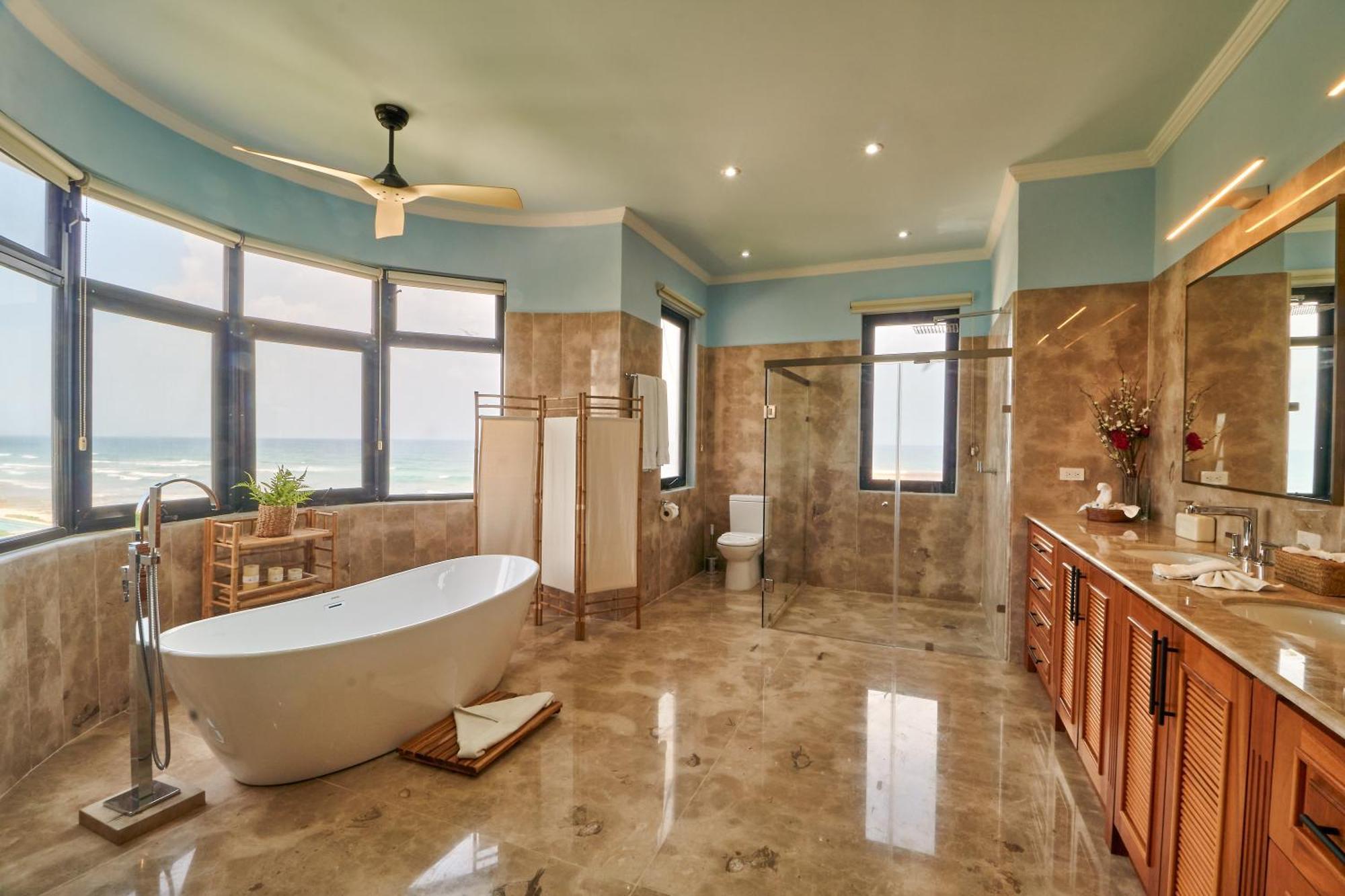 Exclusive Retreat At Hacienda Tankah Luxury 7 Bedroom Oceanfront Villa With Infinity Pool And Full Staff Included In Tulum Villa Tulum