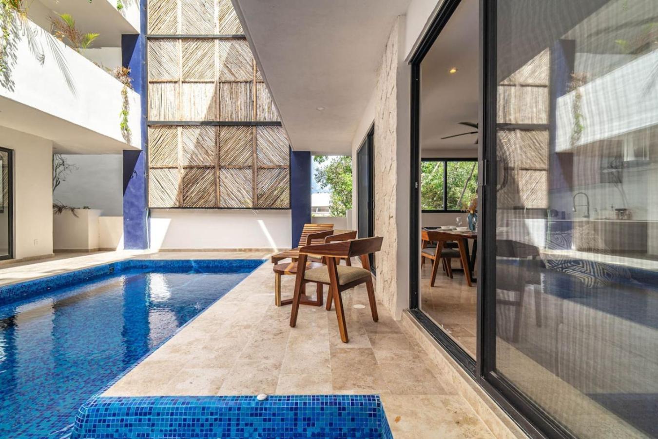 Lux 2 Bd Corner W Swim Up Pool Aldea Zama Holiday home *