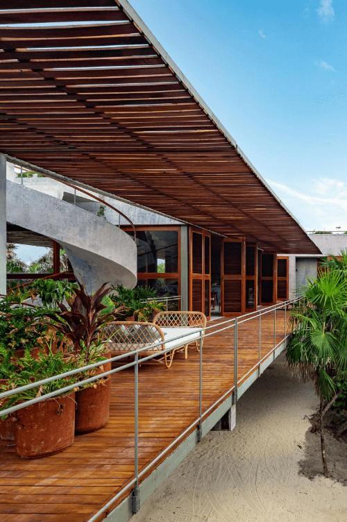 Beachfront Sian Kaan 3 Villa Tulum