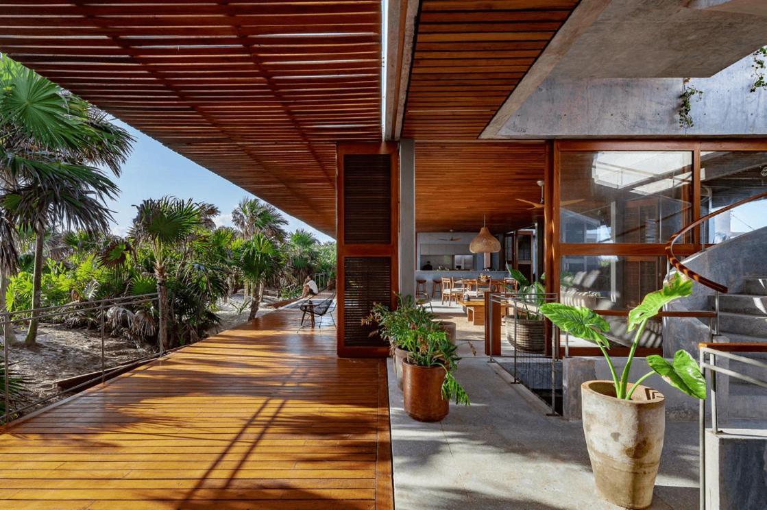 Beachfront Sian Kaan 3 Villa Tulum