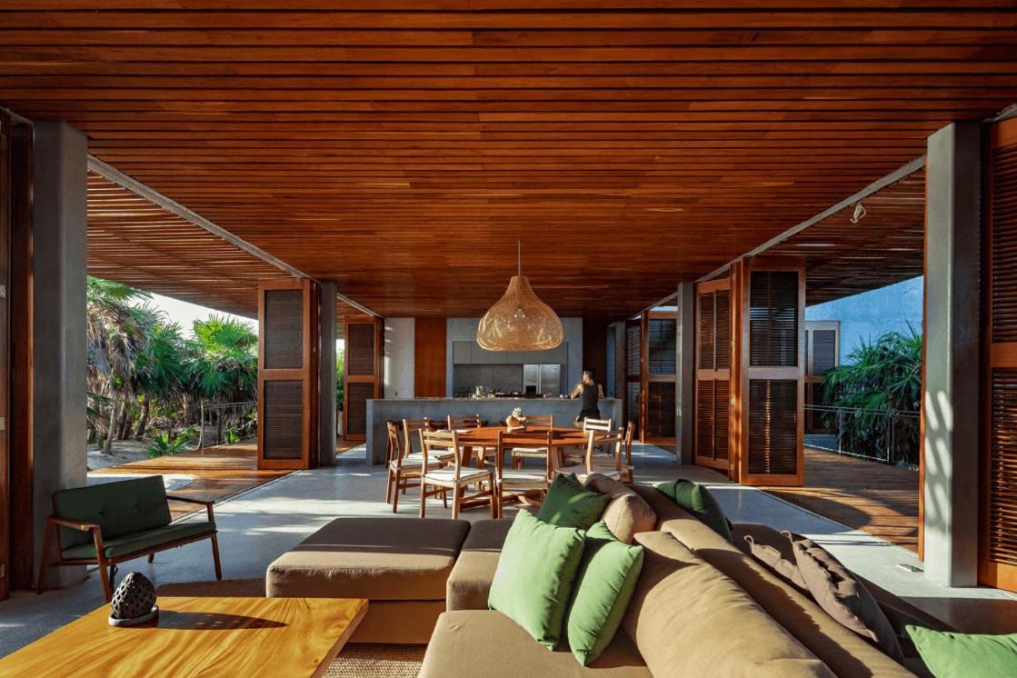 Villa Beachfront Sian Kaan 3 Tulum