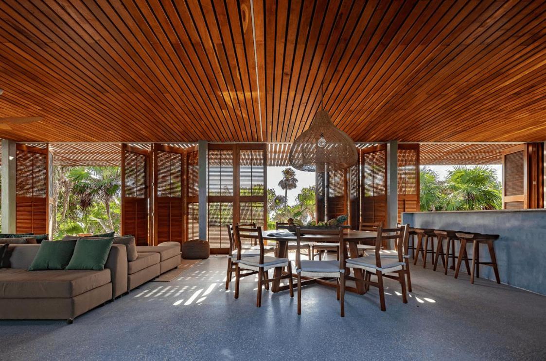 Beachfront Sian Kaan 3 Villa