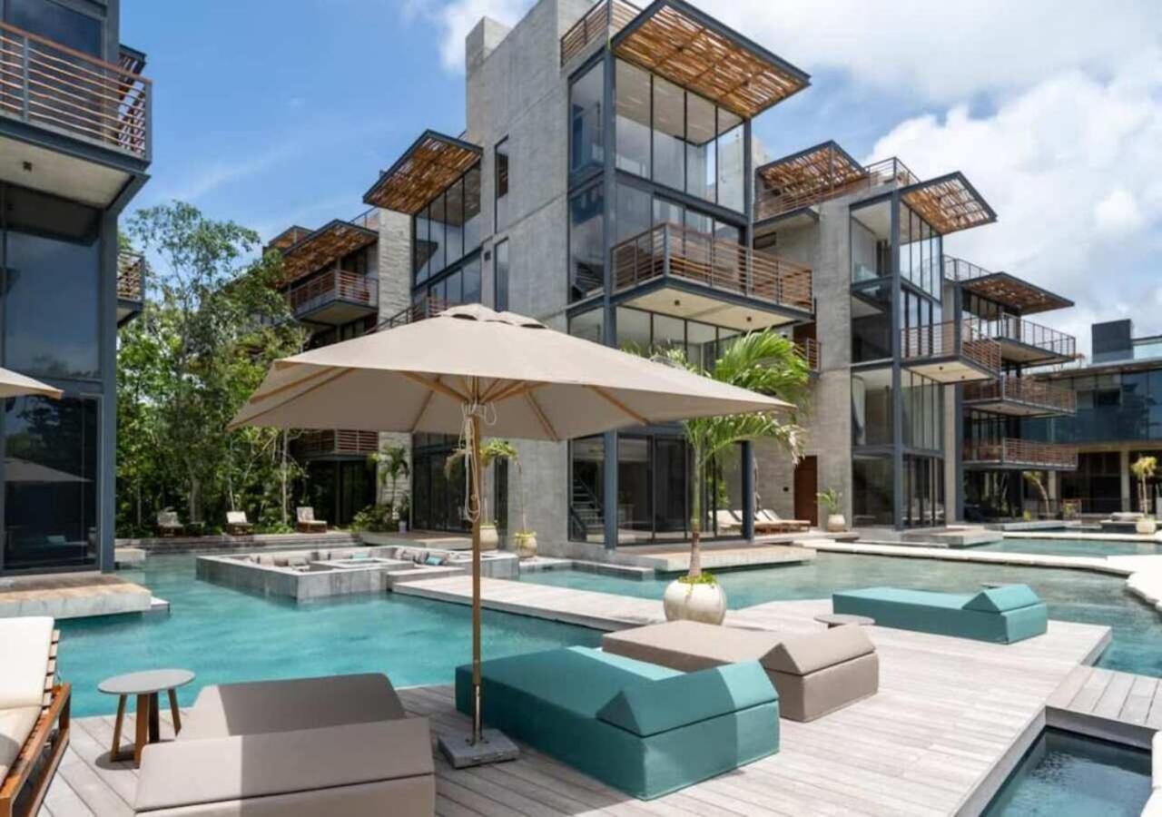 Ideal Location With Cenote Pools Gym Restaurant Tulum