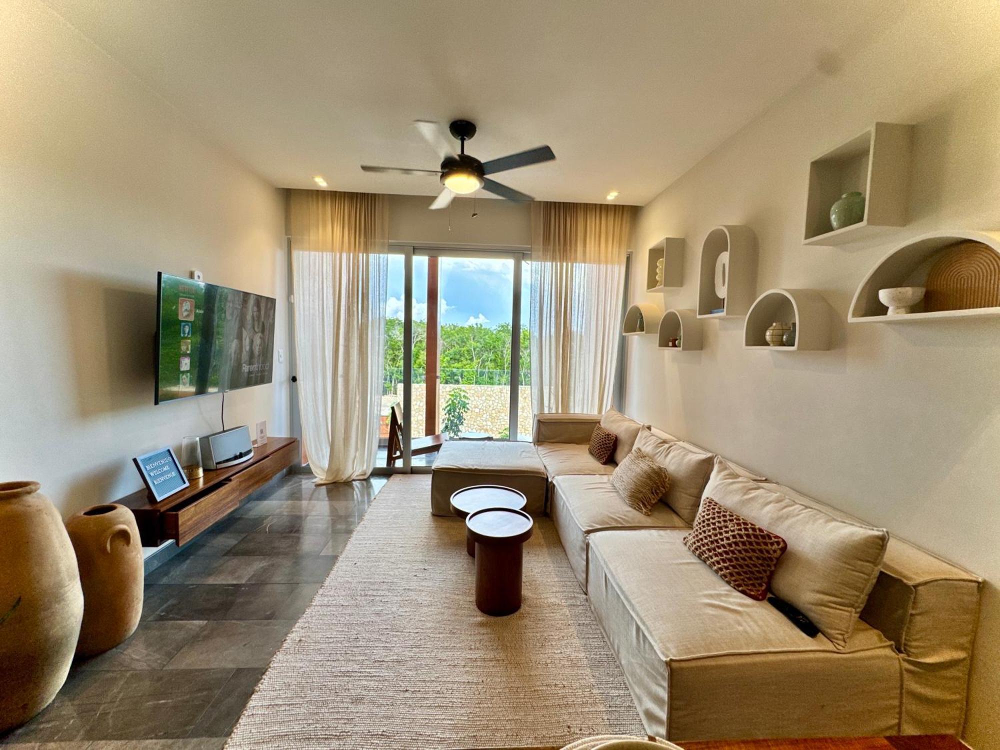 Apartment 3br En Aldea Zama-roof Top-2 Pool-fast Wifi-gym