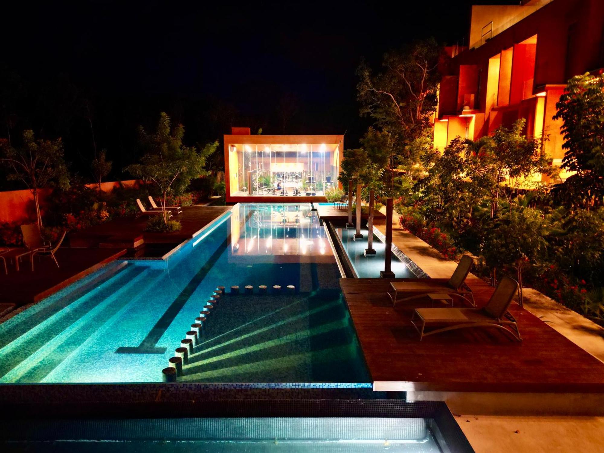 3br En Aldea Zama-roof Top-2 Pool-fast Wifi-gym Apartment *