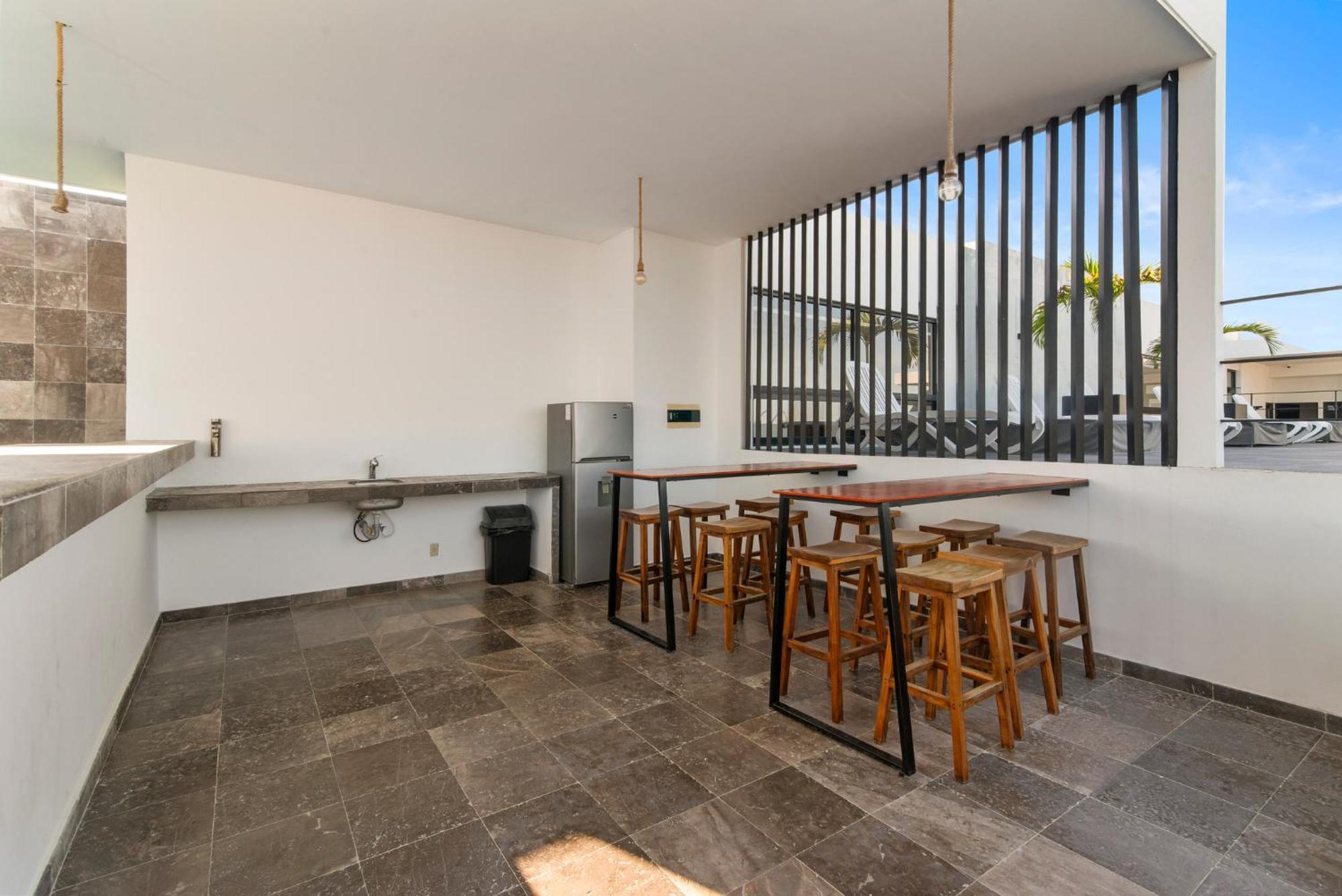 Nuevo Estudio Con Terraza Totalmente Equipado Aldea Zama