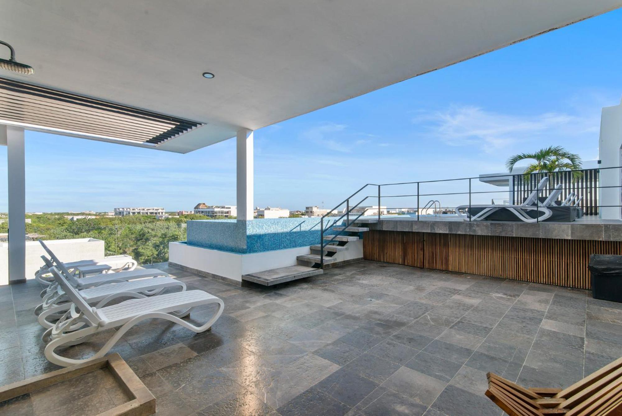 Apartment Nuevo Estudio Con Terraza Totalmente Equipado Aldea Zama