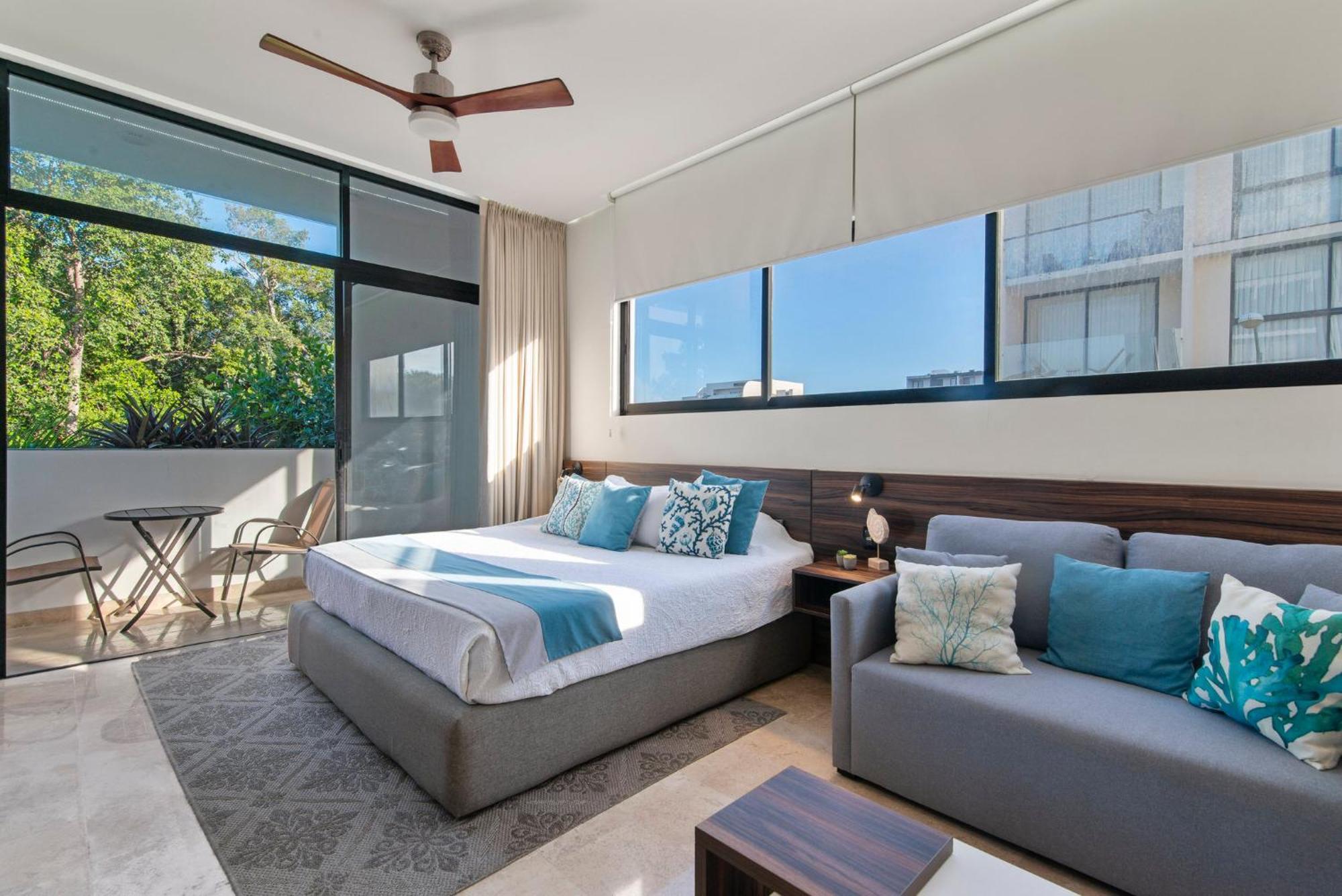 Nuevo Estudio Con Terraza Totalmente Equipado Aldea Zama