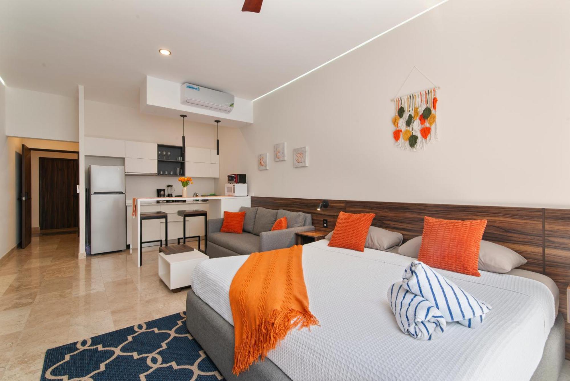 Estudio Totalmente Equipado Aldea Zama *