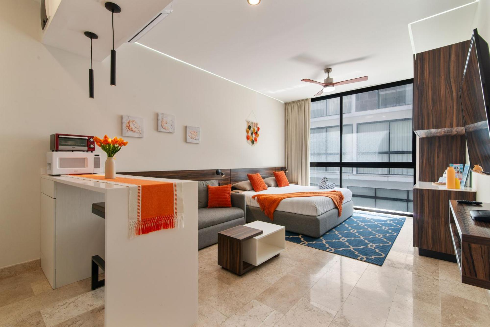 Estudio Totalmente Equipado Aldea Zama Apartment *