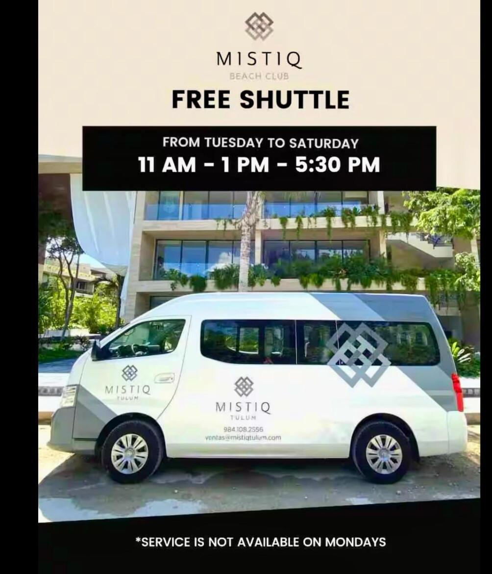 Plunge Pool Duplex Ph With Club Shuttle And Gym Apartment Tulum