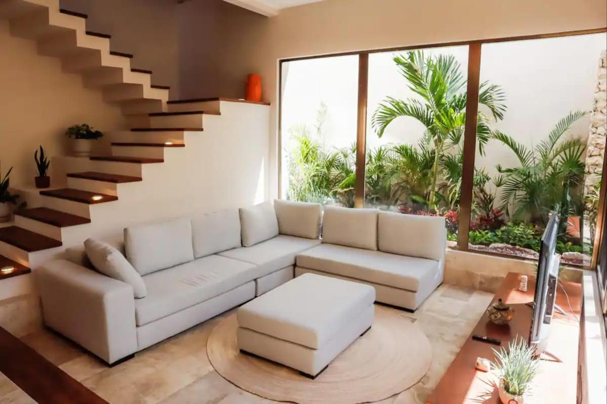 Spacious 4br With Private Pool & Lush Courtyard In Villa Tulum