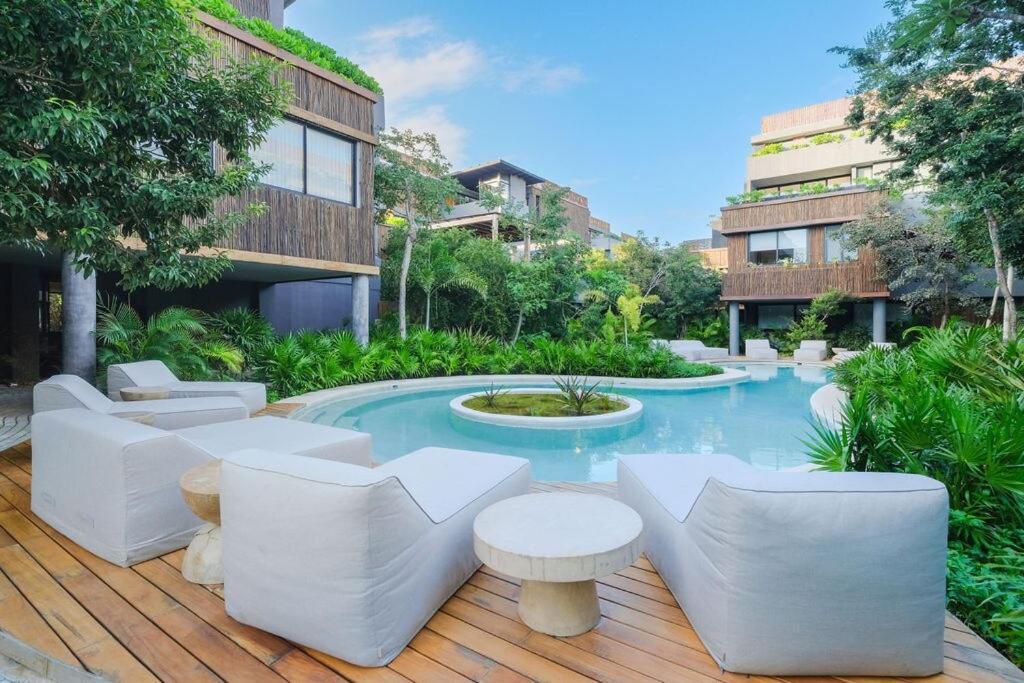 Apartment Serene Oasis 2br Huge Balcony Humana Tulum