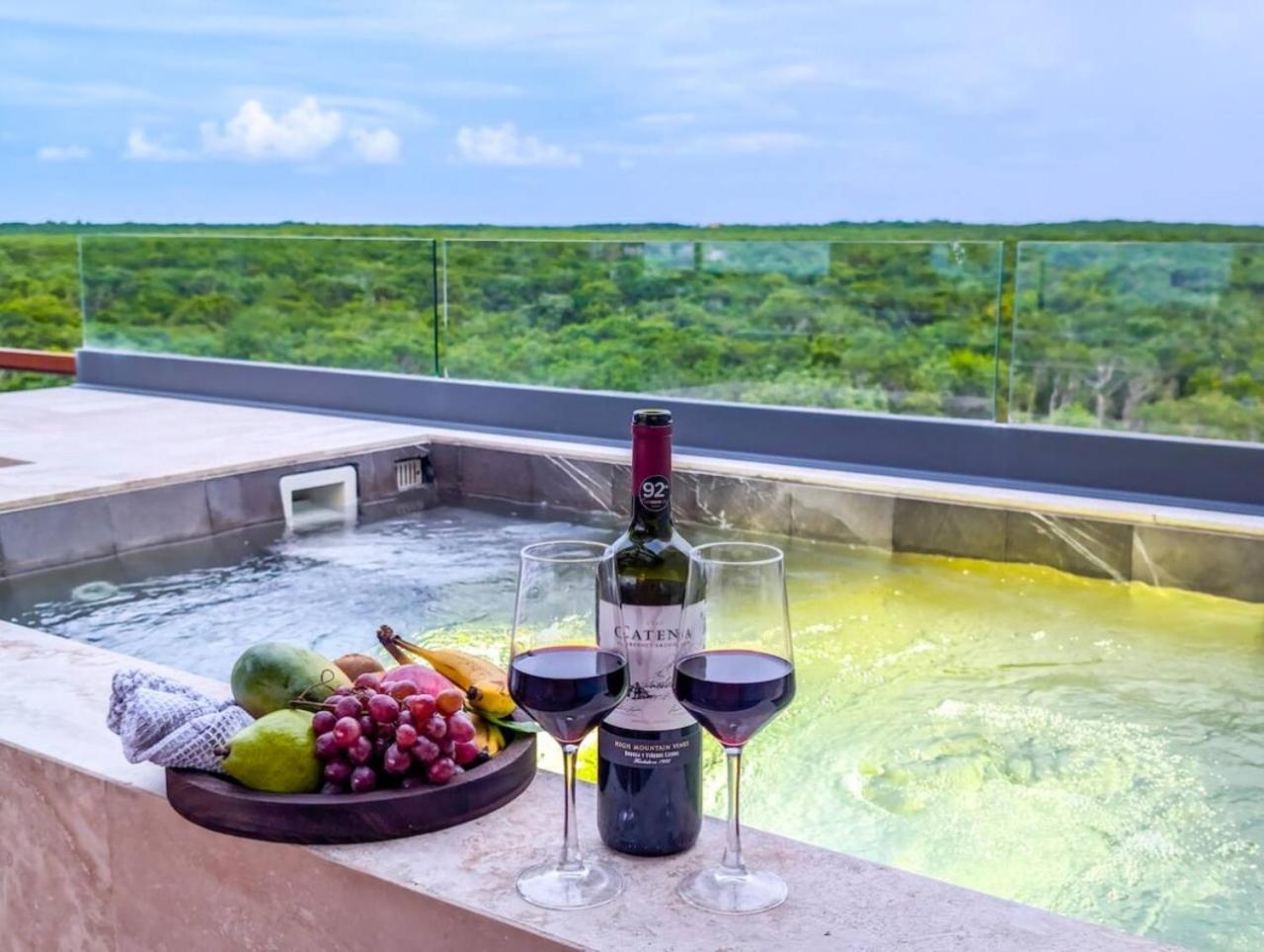 Nuju - Luxury With Pool Jacuzzi And Sauna Apartment Tulum