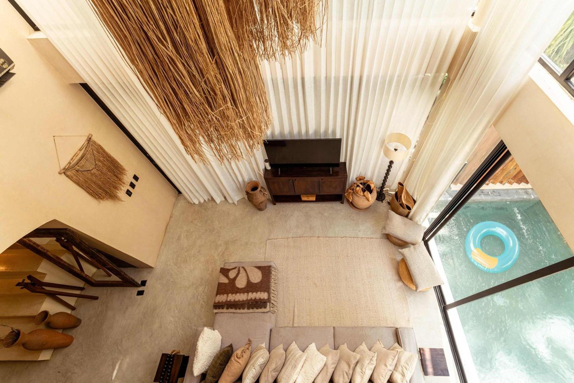 Chic 3br - 2 Pools With Rooftop Pool Modern Boho Design Villa *