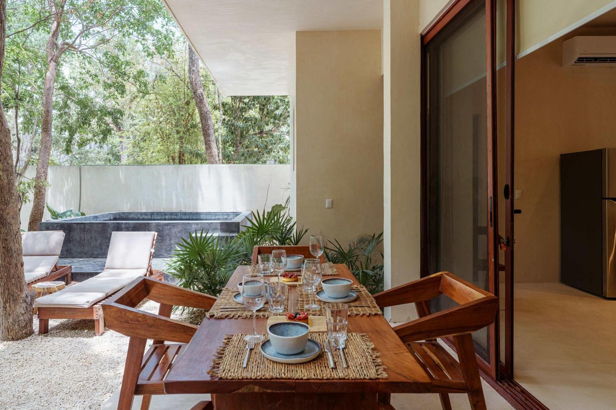 Stylish Ground-floor 3br Haven With Luxe Plunge Pool Holiday home Tulum