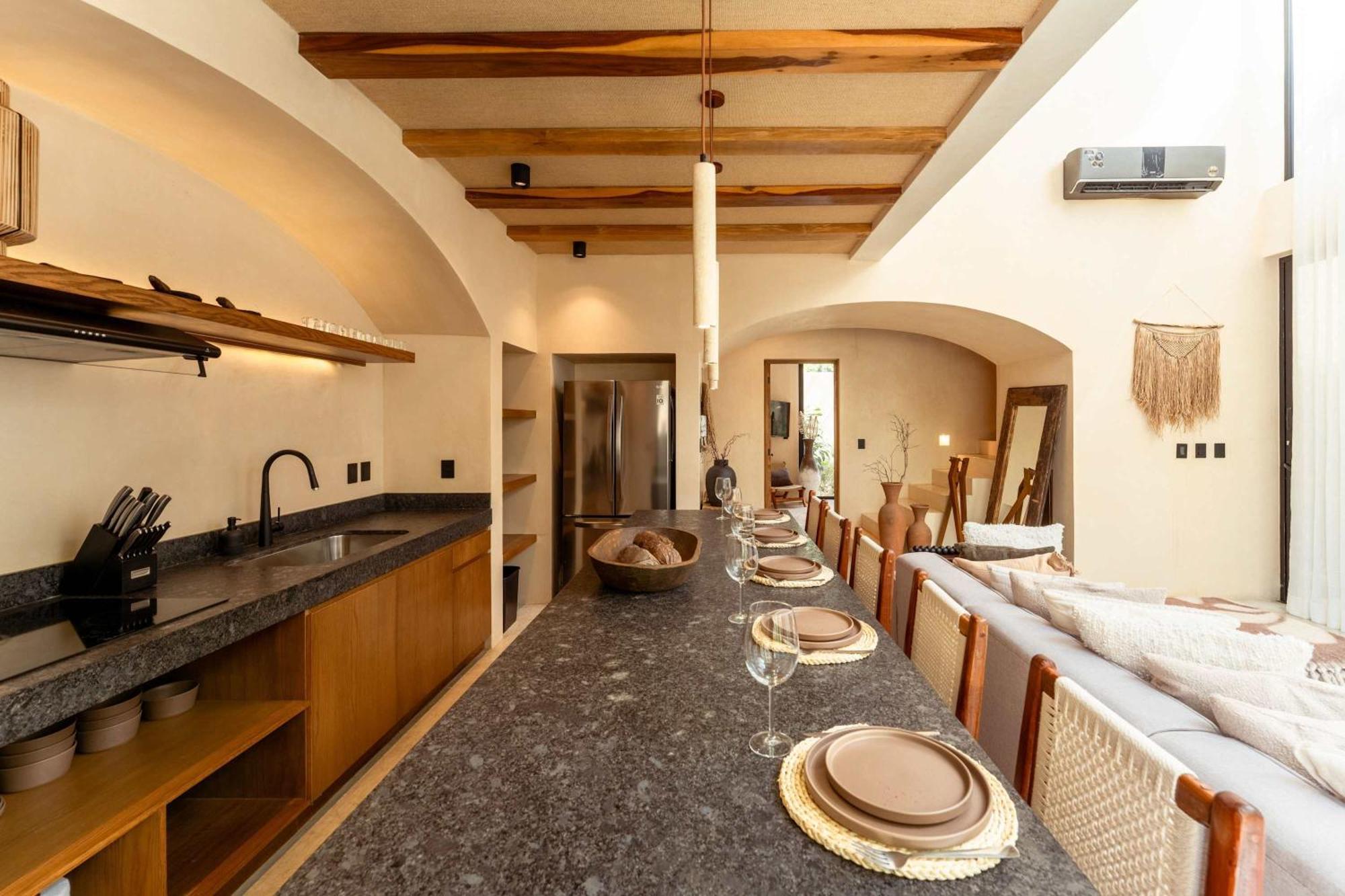 Villa Chic 3br - 2 Pools With Rooftop Pool Modern Boho Design Tulum