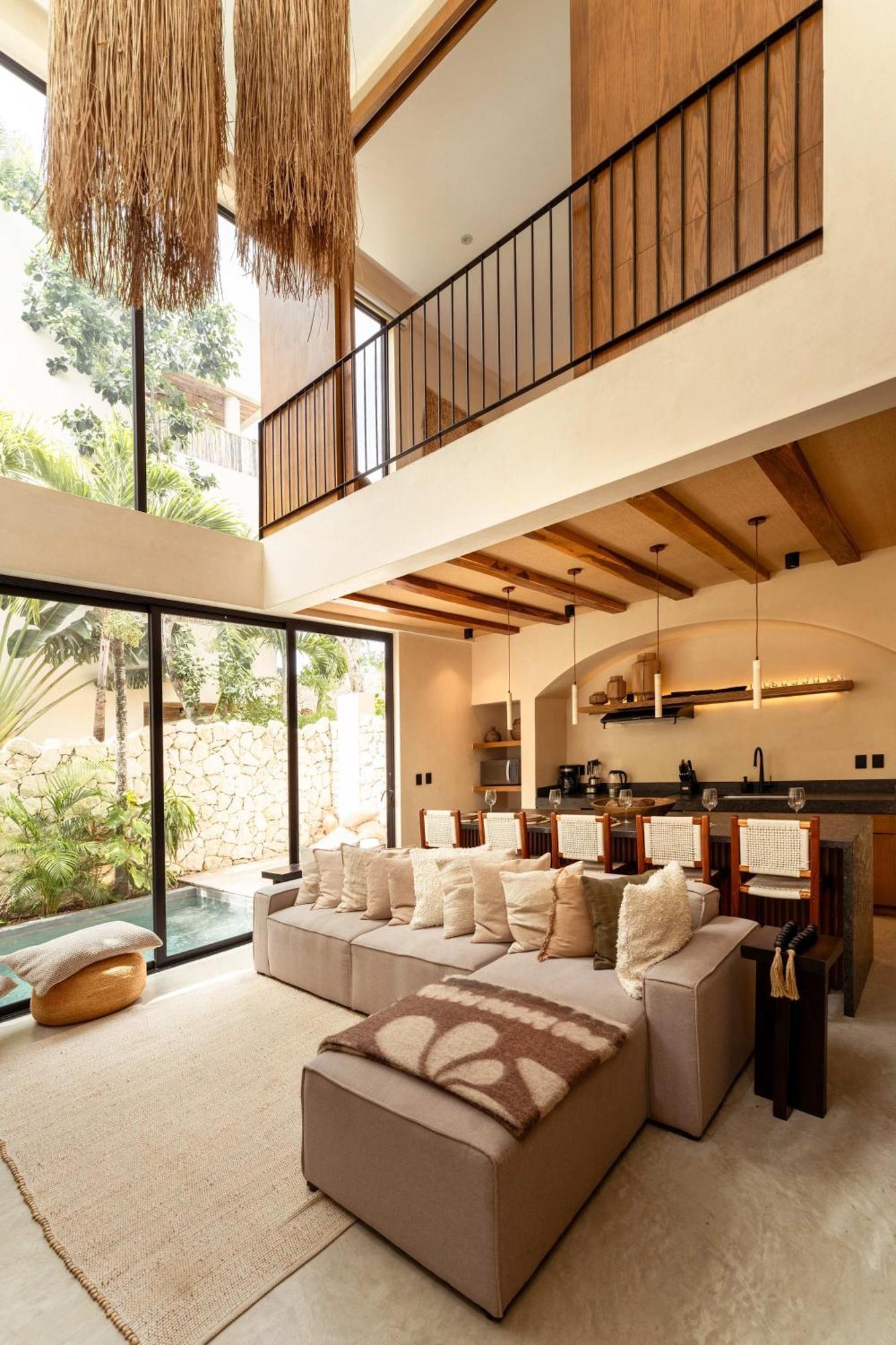 Villa Chic 3br - 2 Pools With Rooftop Pool Modern Boho Design Tulum