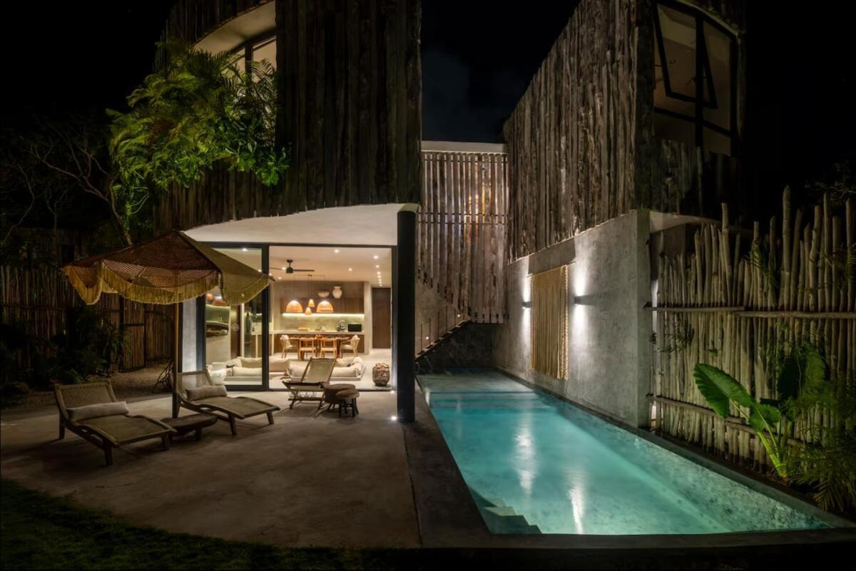 Casa Ek Balam De Lujo Con Piscina Privada Villa Tulum