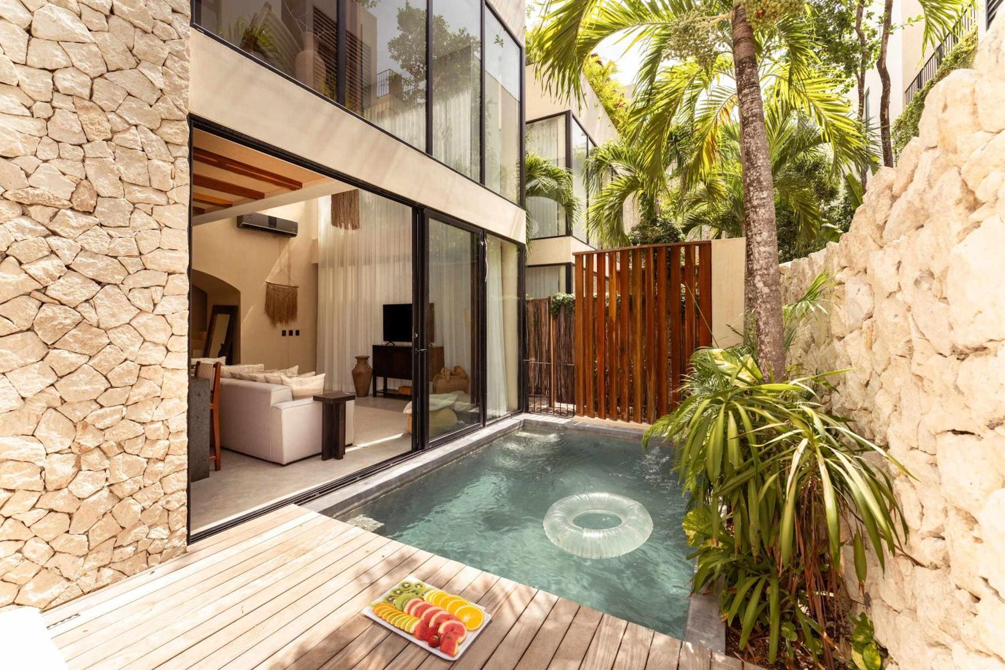 Chic 3br - 2 Pools With Rooftop Pool Modern Boho Design Villa *