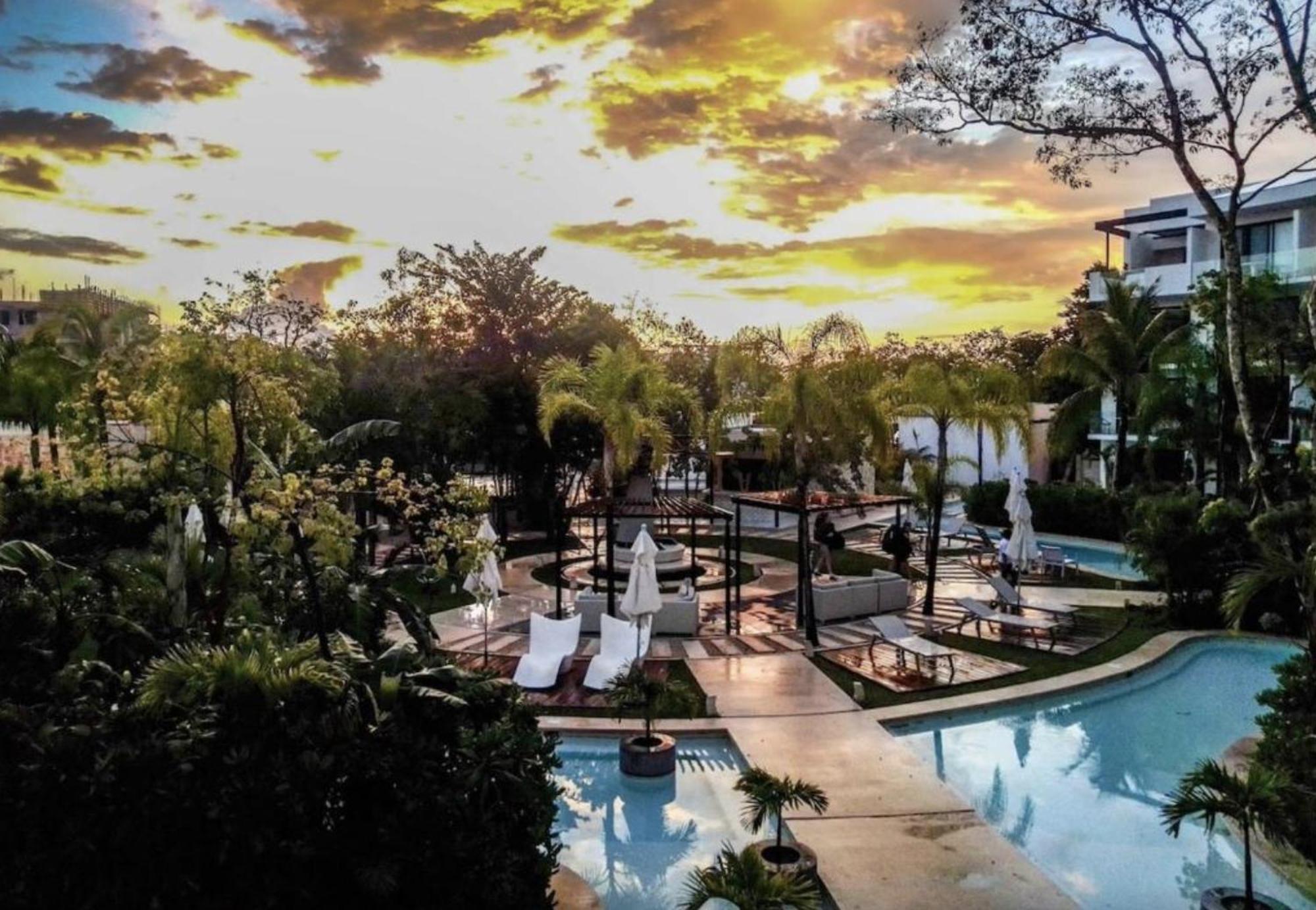 Luxury Swimup With Pool La Veleta Apartment Tulum