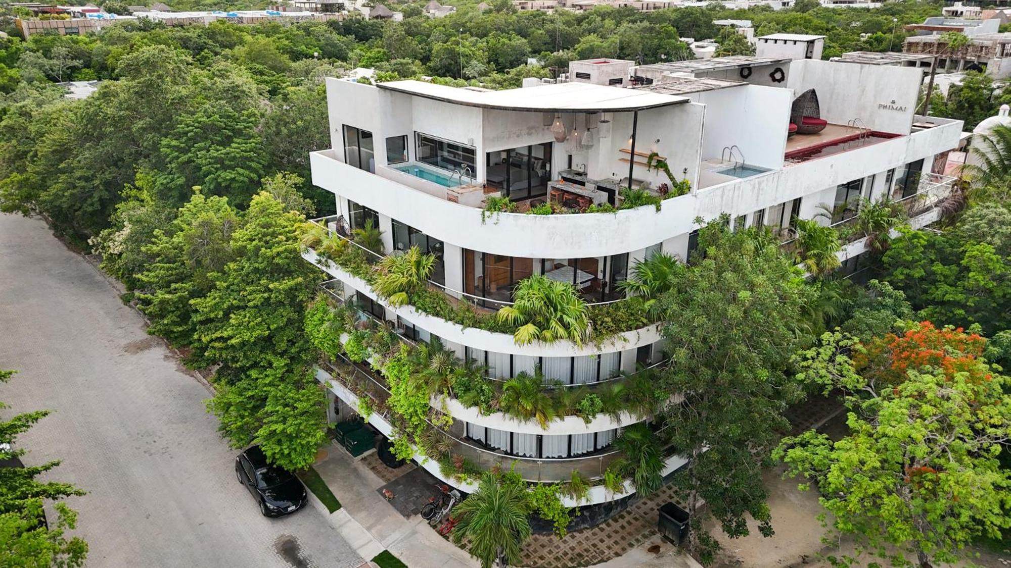 Amazing Penthouse W Private Pool Aldea Zama Apartment