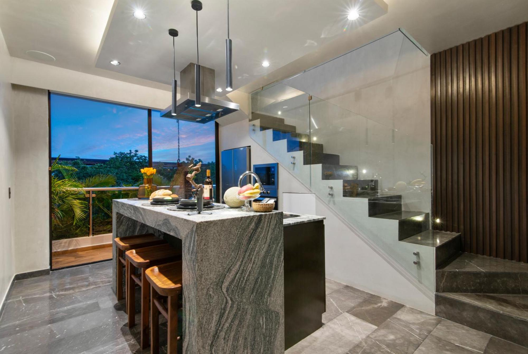 Amazing Penthouse W Private Pool Aldea Zama Apartment