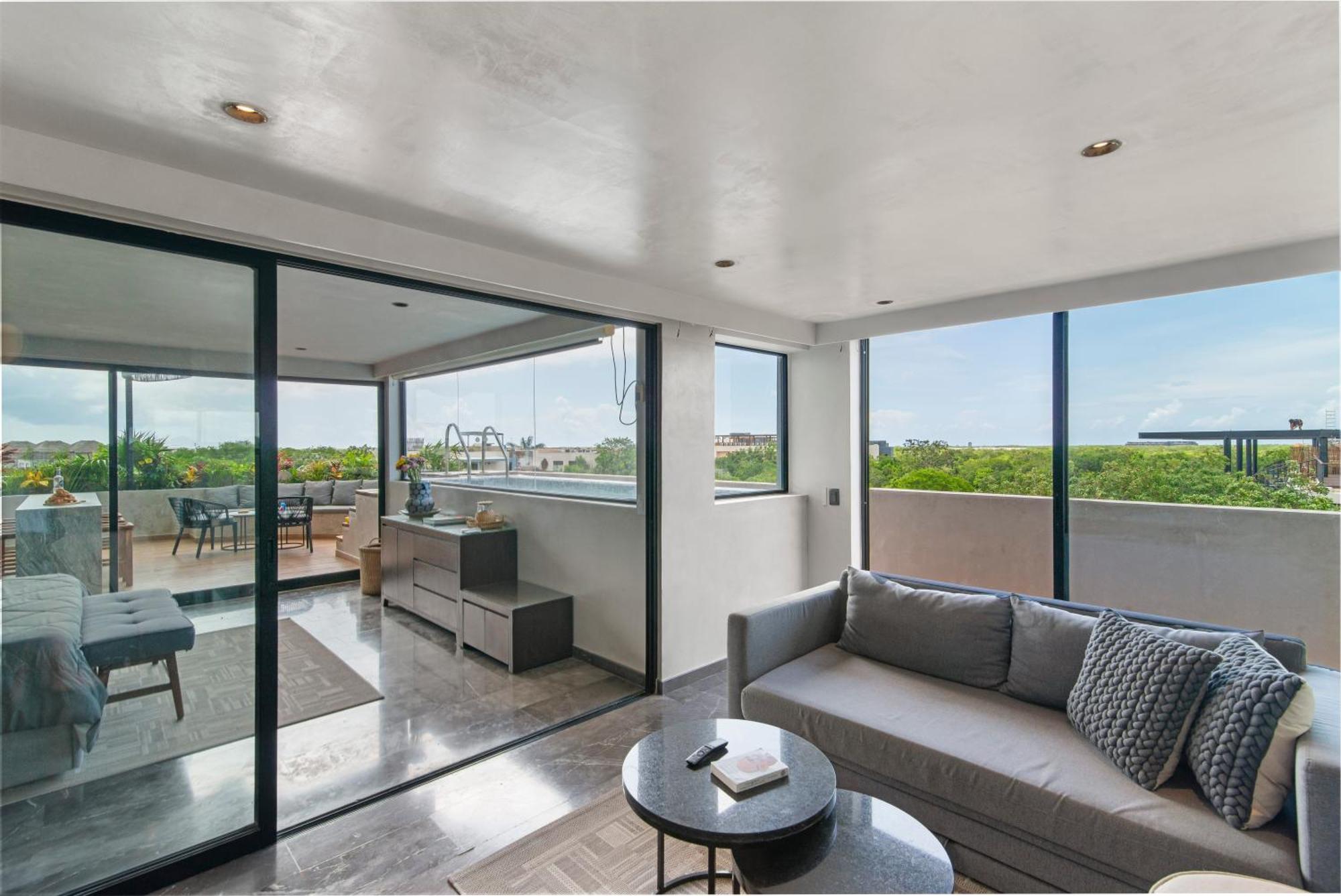 Apartment Amazing Penthouse W Private Pool Aldea Zama *