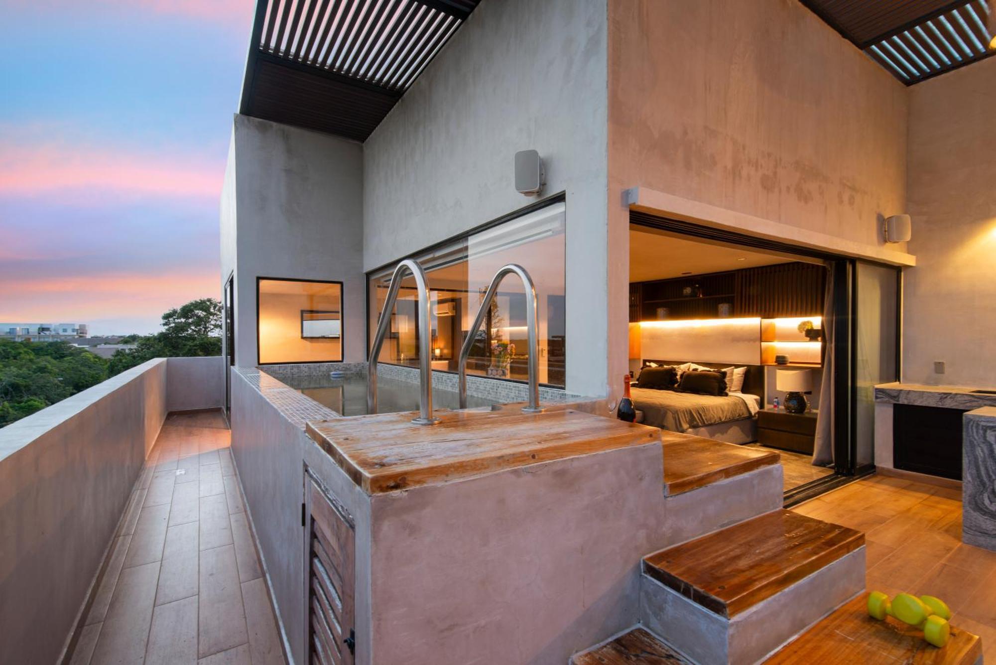 Amazing Penthouse W Private Pool Aldea Zama Apartment Tulum