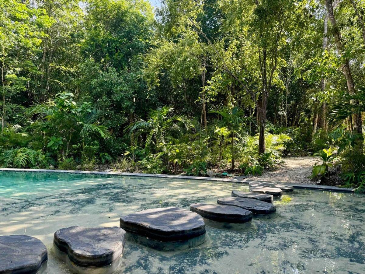 Kataluum- Luxurious Eco-chic Ph With Pool Tulum