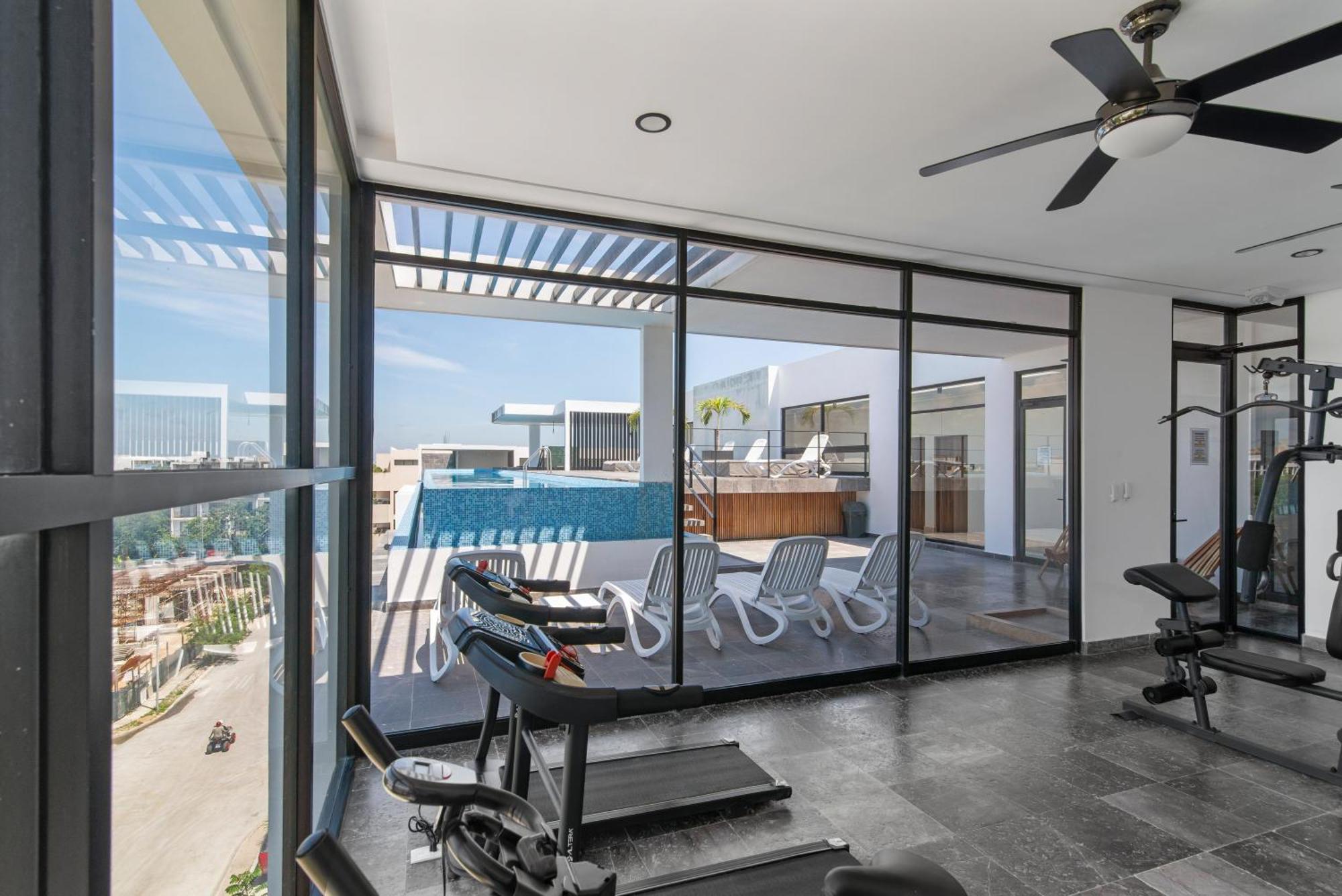 1 Dorm Amplia Terraza Aldea Zama Apartment