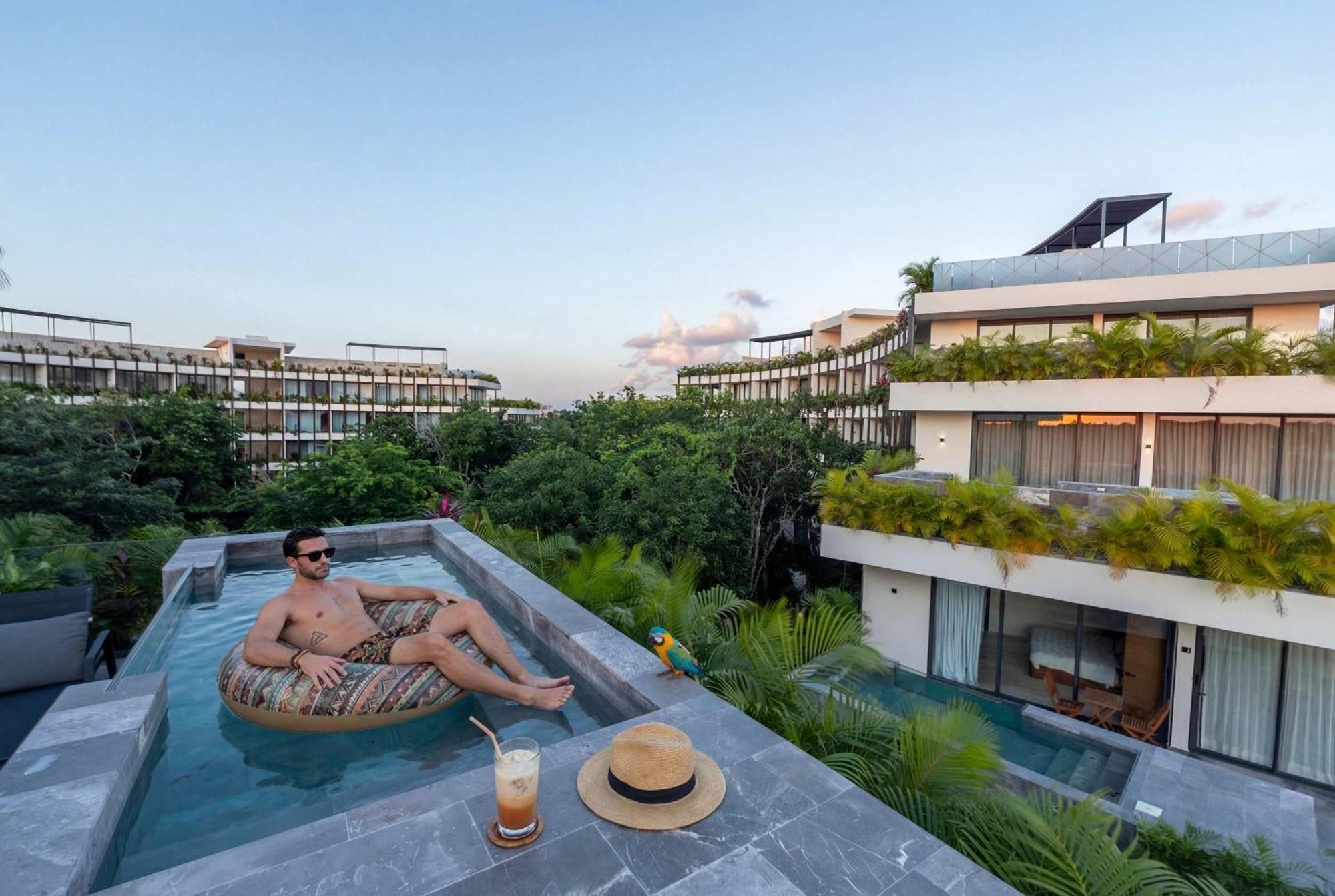 Luxury Jungle View Unit - 2br With Private Pool & Spacious Balcony Tulum