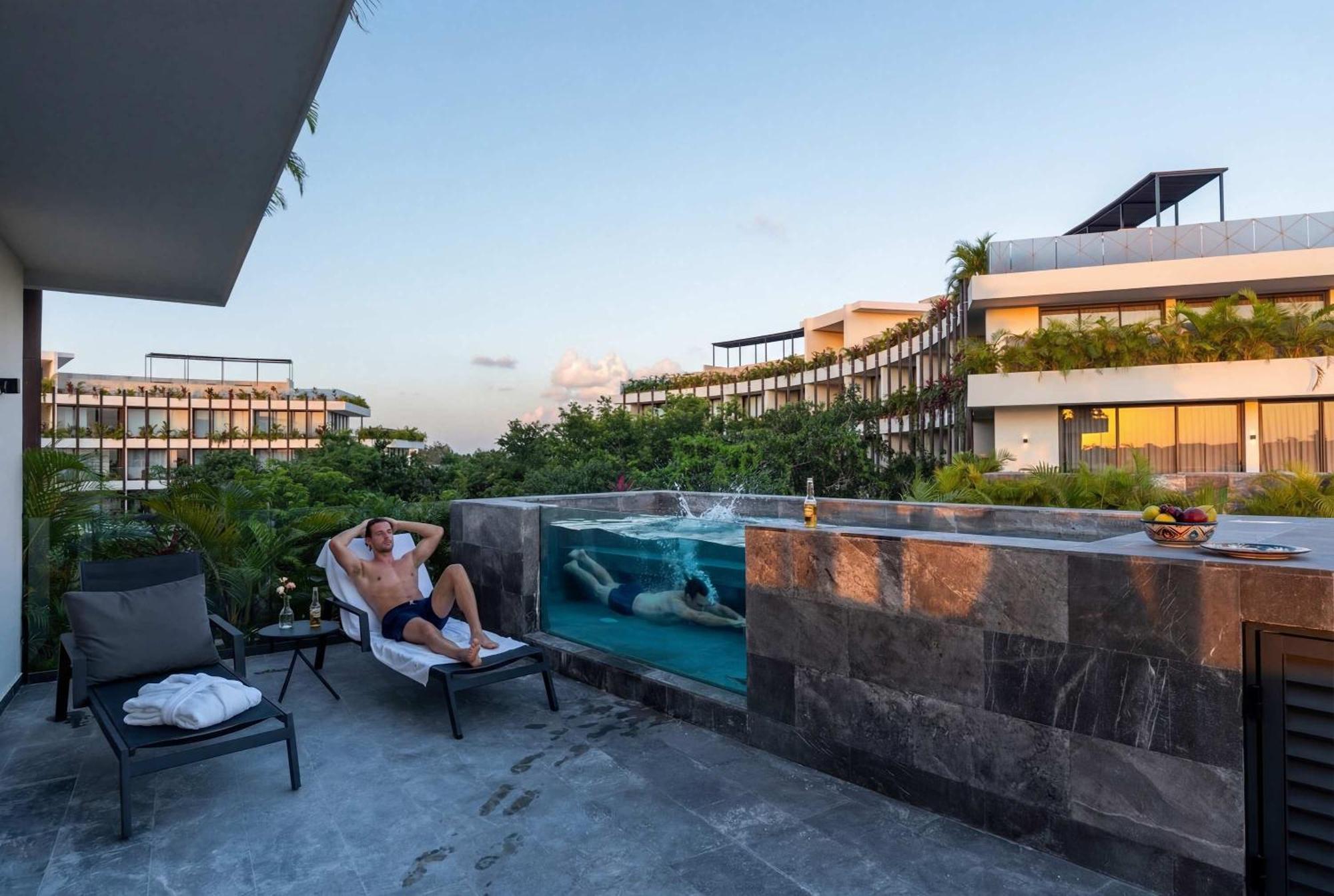 Luxury Jungle View Unit - 2br With Private Pool & Spacious Balcony