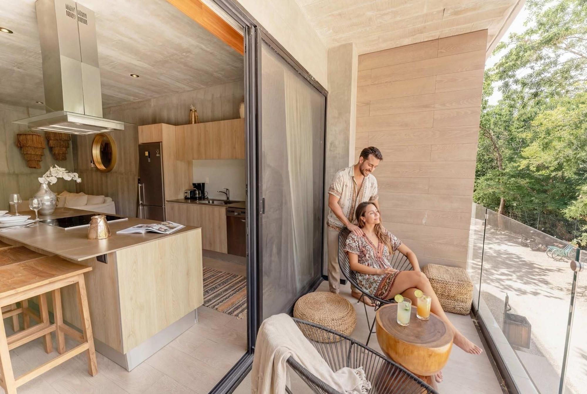 Apartment Elegant 1br Modern Near Chedraui Tulum