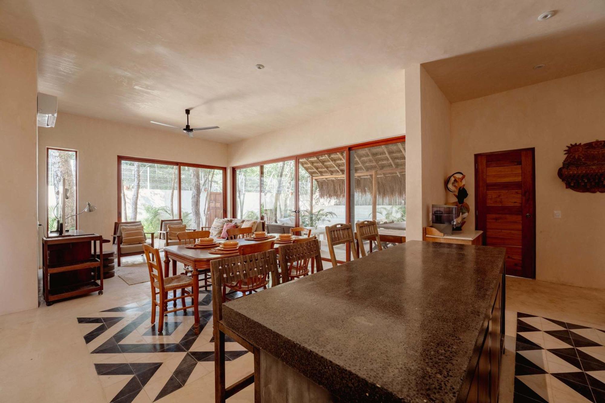 Villa Chic 4br With Private Pool In Holistika Tulum