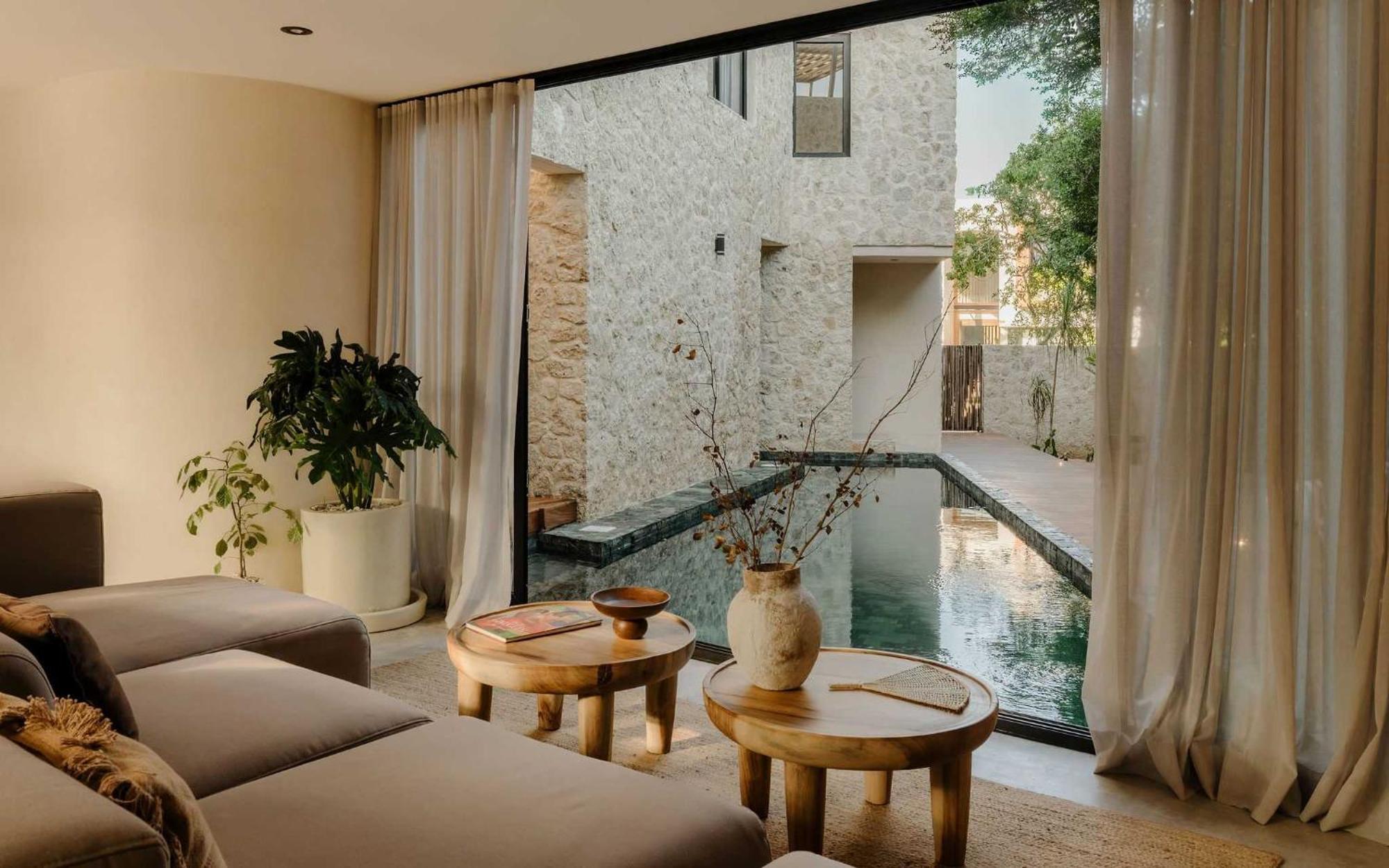 Designer Wabi-sabi Jungle With Private Pool Tulum