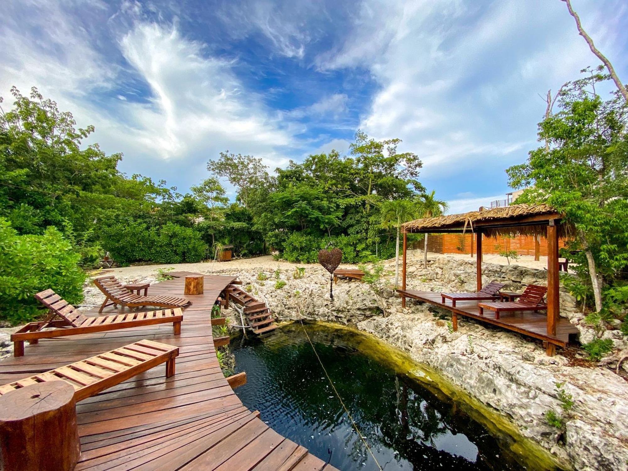 Retreat With Cenote And Pool