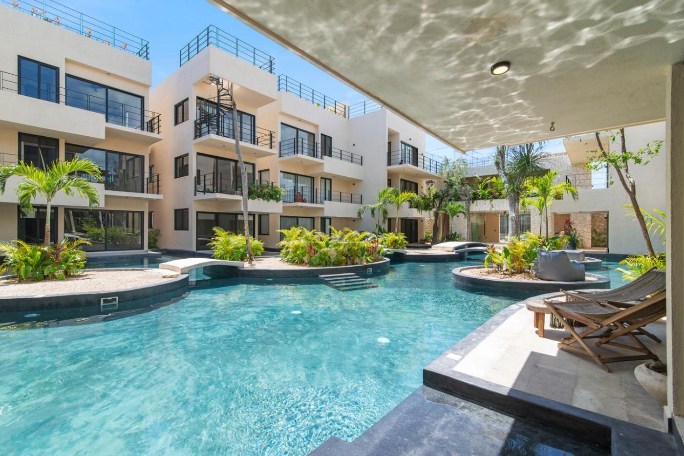 Boho Chic 2br With Swim-up Pool Near The * Tulum