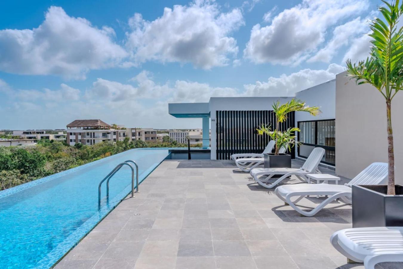 2 Bdr Penthouse, Private Pool, Rooftop And Gym * Tulum