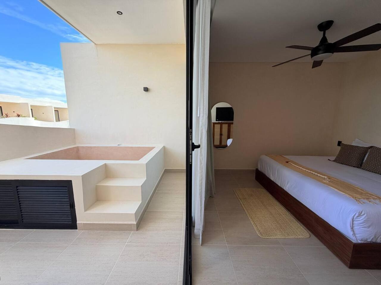 Apartment Ph De 2 Rec, Gim, Cine Y Jacuzzi Privado En Tulum