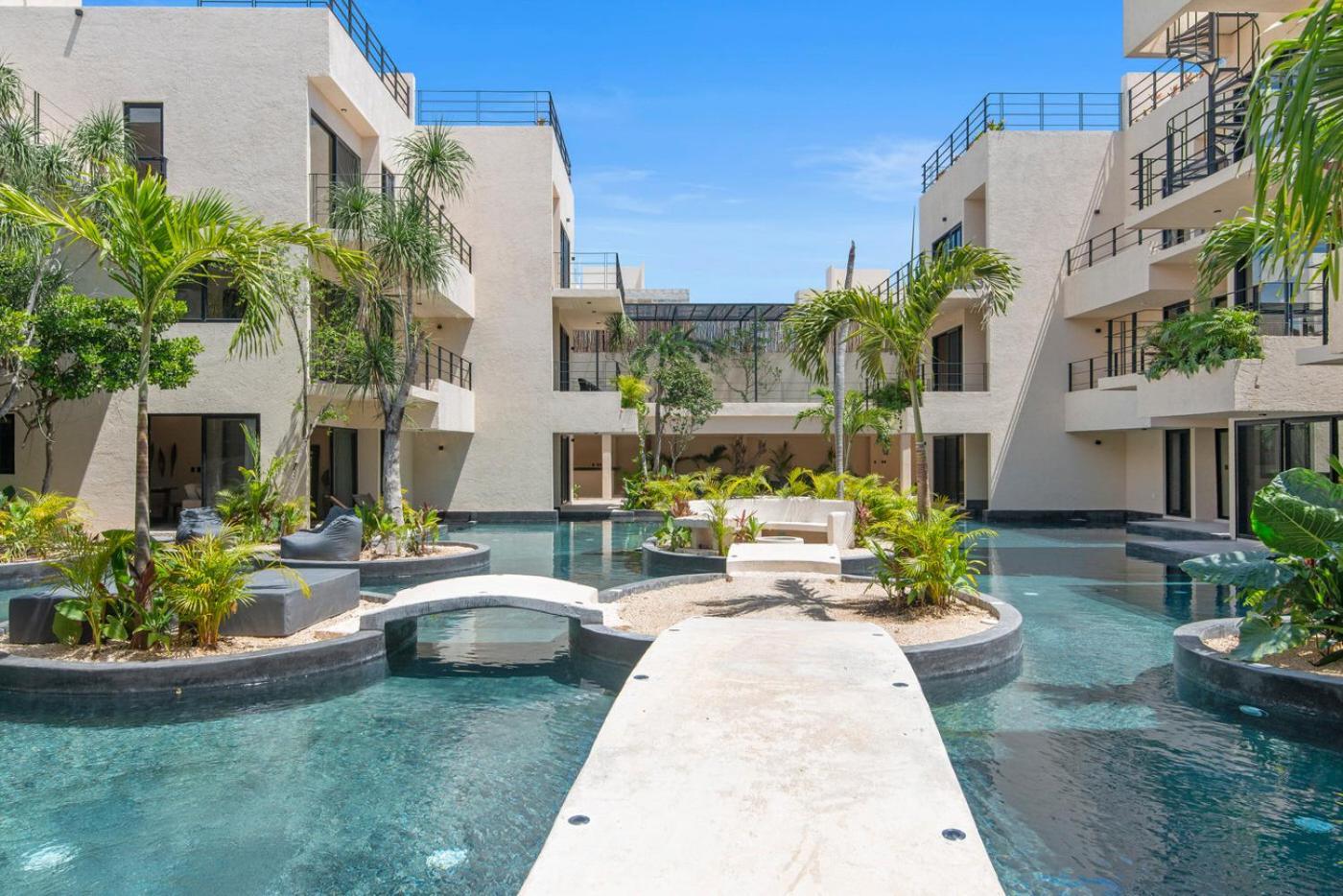 Boho Chic 2br With Swim-up Pool Near The Tulum