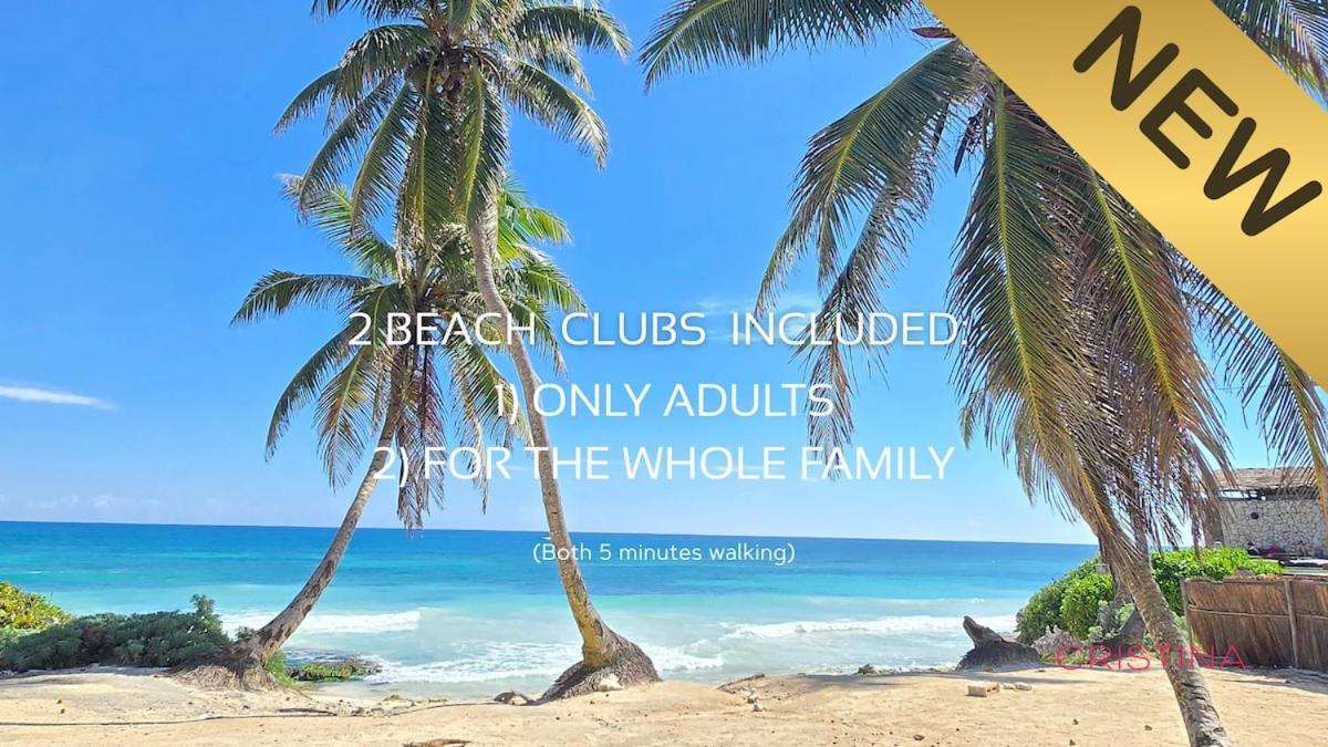 Art House - Filtered Water & 2 Free Clubs Zone Apartment Tulum