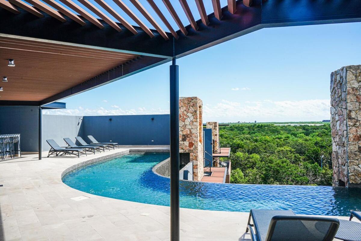 Apartment Chic 1br Private Balcony,sauna, Gym Y Wifi Tulum