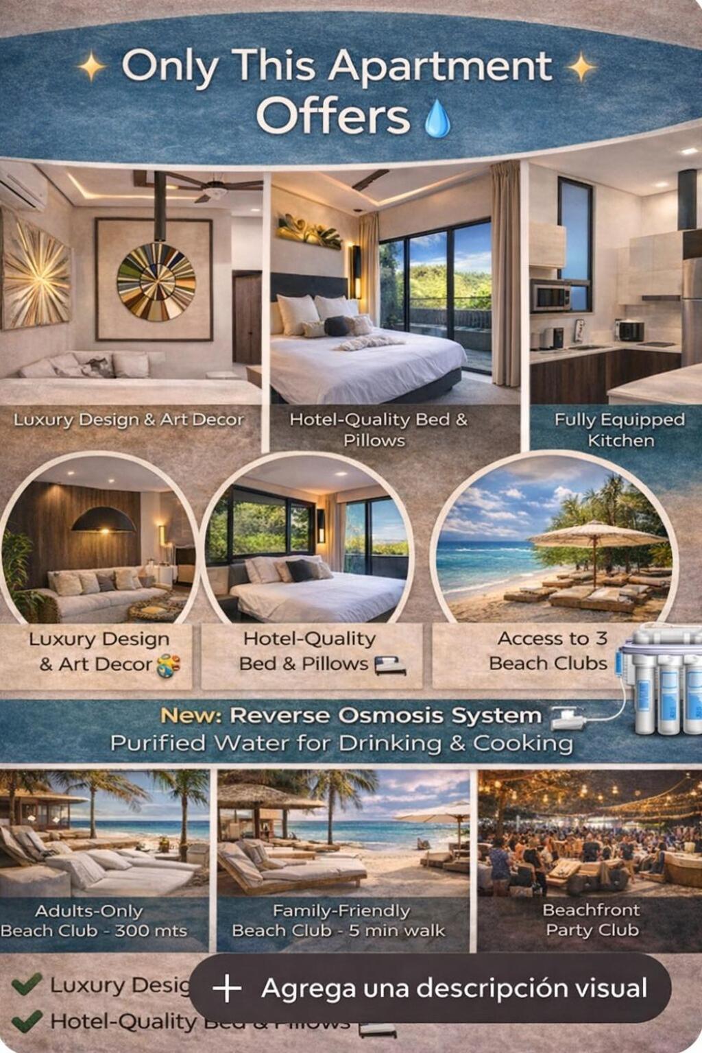 Art House - Filtered Water & 2 Free Clubs Zone