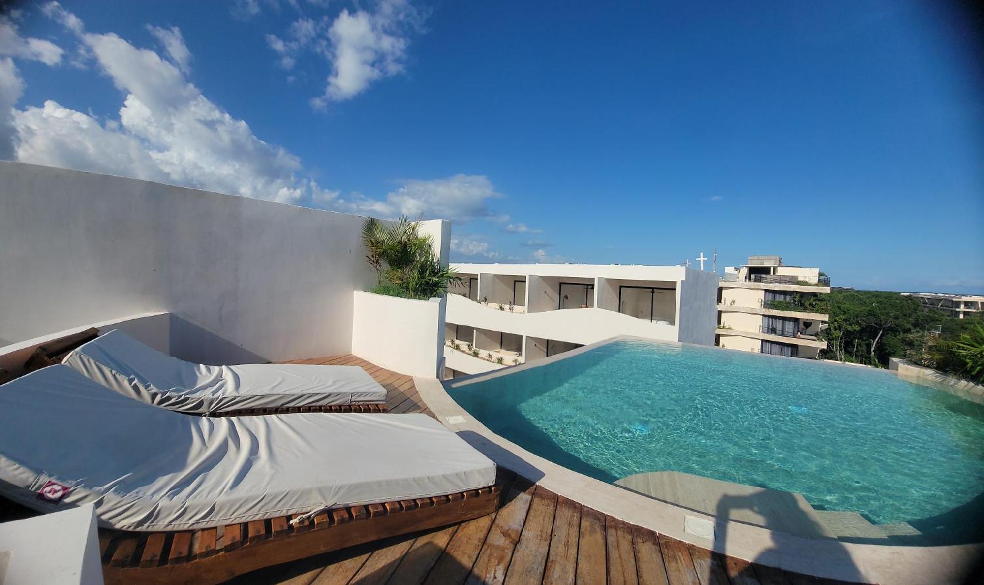 Estudio Nuevo En 5 Minutos De La Playa Con Alberca Y Gym