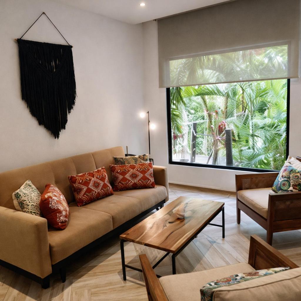 Holiday home New! Oasis Yaaxlum 2br, Pool, Jacuzzi & Gym