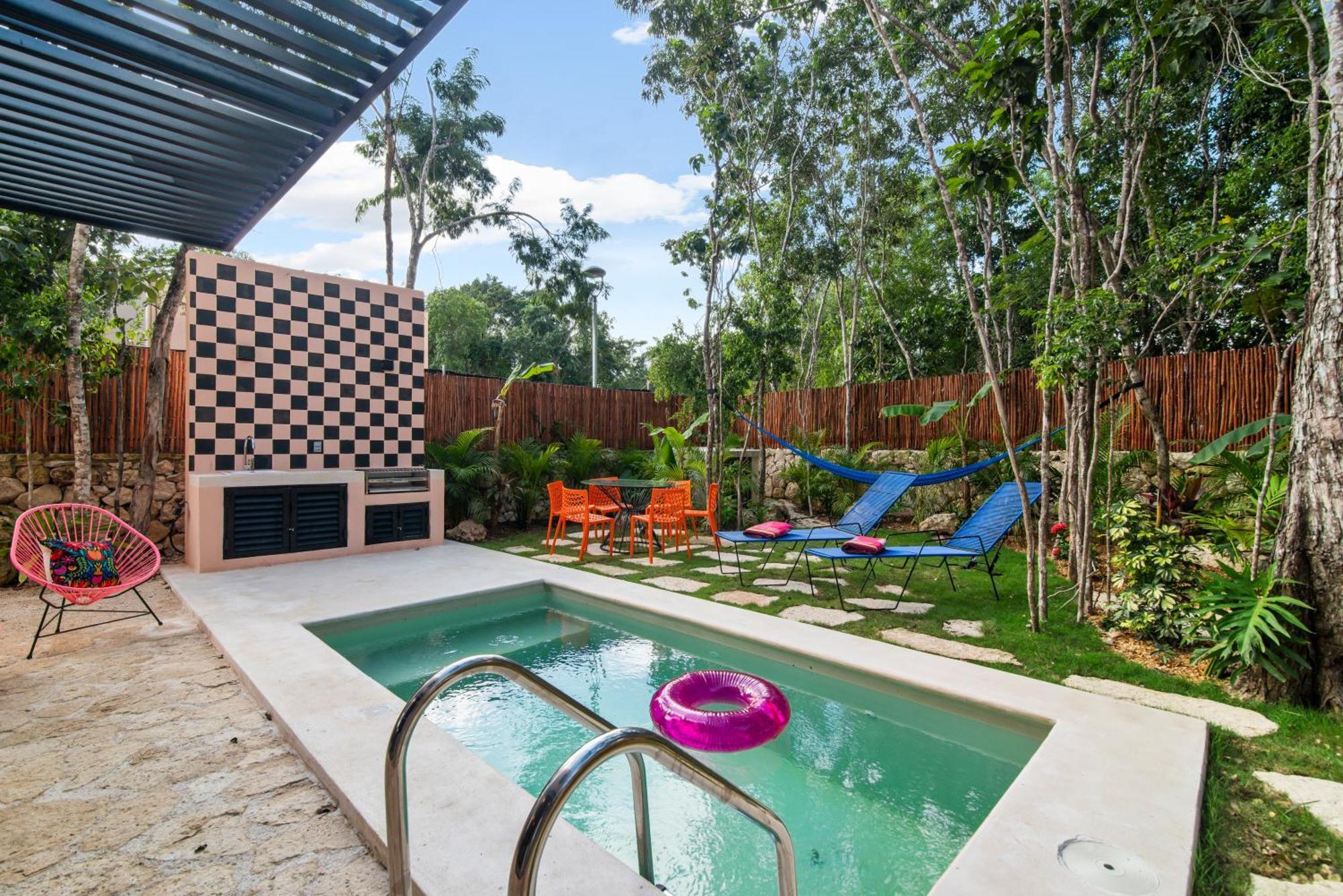 Casa Lush 3 Bedroom In Private Pool Rooftop Bbq Near * Tulum