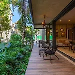 2-Bedroom Apartment With Cenote, Gym, Sauna, Tulum Ruins View
