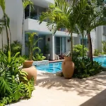 Nhoa 211b Lux 1br Pool View In Aldea Zama Сasa de vacaciones Tulum